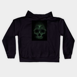 Green skull Kids Hoodie